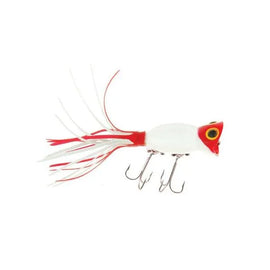 Buy white-red-head ARBOGAST HULA POPPER
