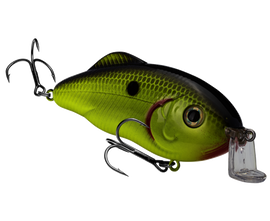 Buy chartreuse-black-back STRIKE KING HYBRID HUNTER JR CRANKBAIT