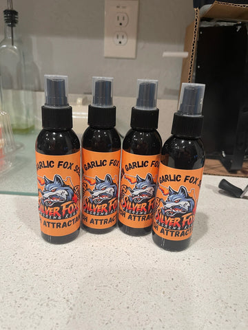 SILVER FOX FISH STANK, ORIGINAL, CRAWFISH & BLUEGILL ATTRACTANT