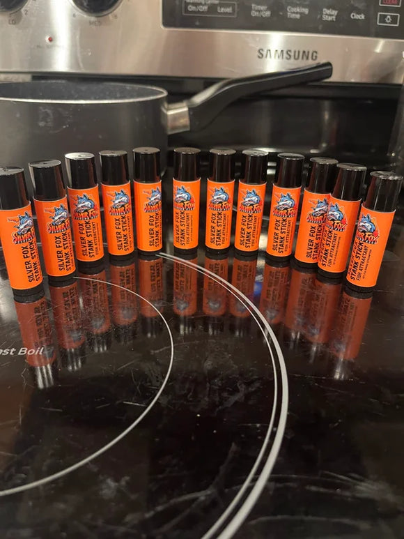 SILVER FOX STANK STICK ( CHAPSTICK FISH ATTRACTANT )