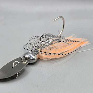 Buy peachy-silver-blade BRAZALO CUSTOM LURES STRUTTER 2.0
