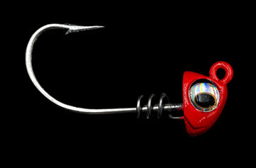 Buy hot-red NLBN HOT HEADS 3" JIGS