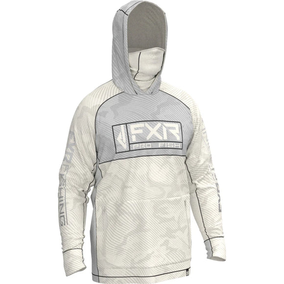 FXR PRO FISH MENS TOURNAMENT PRO HYBRID UPF PULLOVER HOODIE