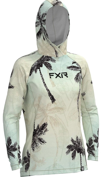 FXR PRO FISH WOMENS ATTACK UPF PULLOVER HOODIE - 0