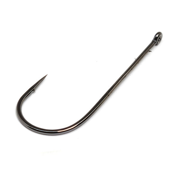 GAMAKATSU STRAIGHT SHANK ROUND BEND HOOK