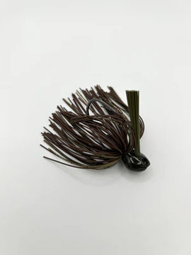 Buy green-pumpkin-living-rubber GREENFISH TACKLE SINEWY JIG