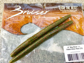 Buy watermelon-red BRUISER BAITS BIG STICK